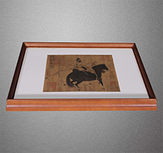 东港书画装裱配框服务案例