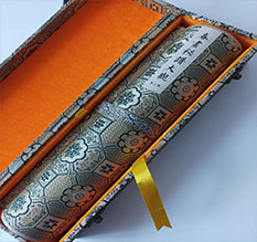 东港书画装裱案例